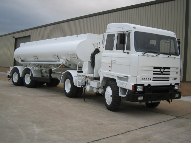 military vehicles for sale - Foden MWAD 8x6 Tanker truck